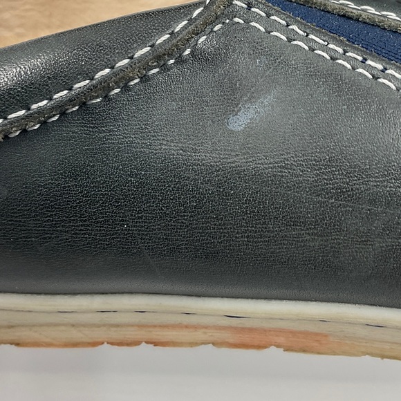 Pikolinos Cut Out Leather Slip On Loafer Blue Grey White Women’s EU 39 / US 8.5 - Picture 13 of 16